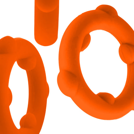 Oxballs Spinner Cock Ring Orange