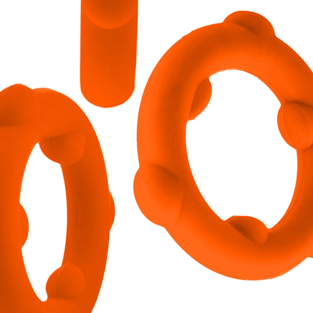 Oxballs Spinner Cock Ring Orange