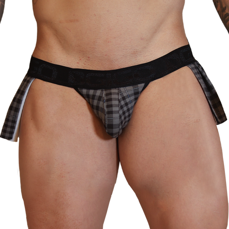 Gigo Oxford Jockstrap Skirt Grey