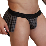 Gigo Oxford Jockstrap Skirt Grey