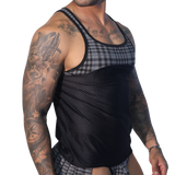 Gigo Oxford Tank Top Grey