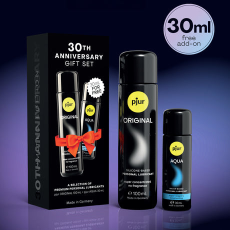PJUR 30th Anniversary Gift Set with Free 30ml Aqua