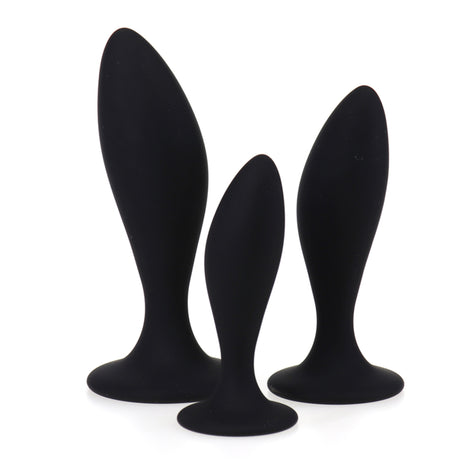 PLUG IT Pure Silicone Bootie Anal Trainer Kit