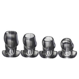 PLUG IT Rider Tunnel Plug Black Large