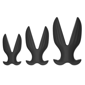 PLUG IT Silicone Deep Tunnel Butt Plug Large