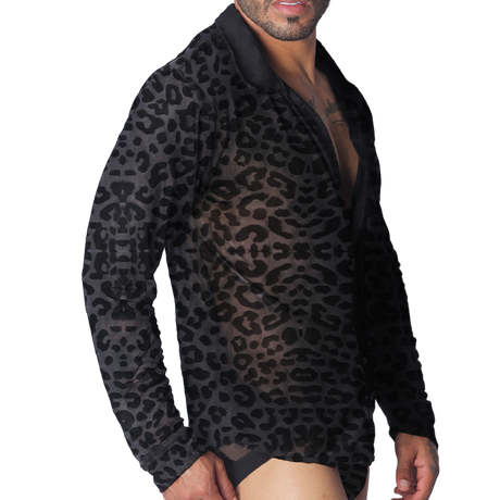 Gigo Plush Shirt Black