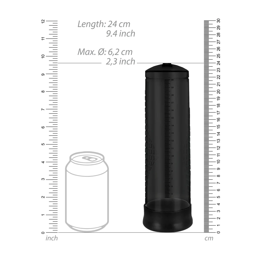 Pumped Extreme Power Rechargeable Auto Pump Black