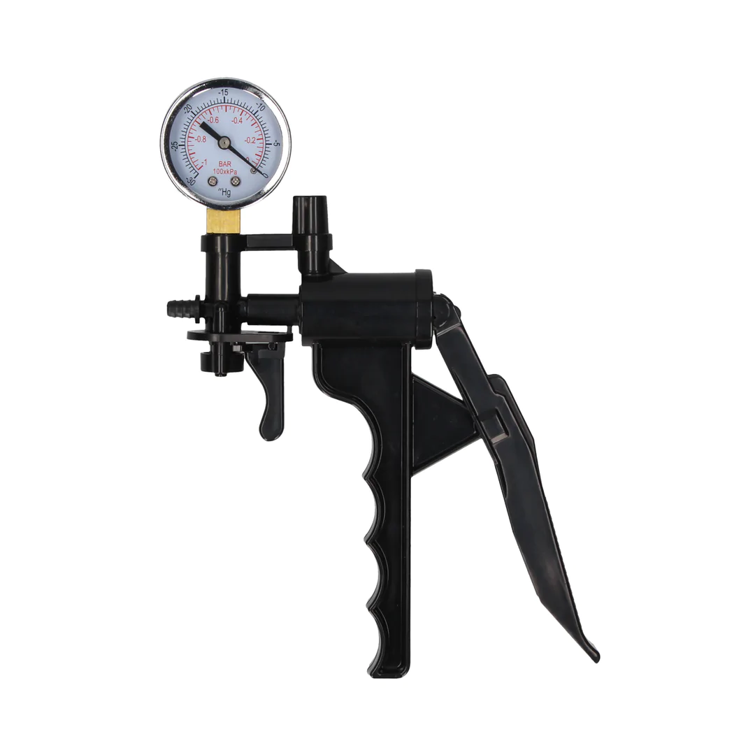 Pumped Elite Beginner Pump with PSI Gauge Clear