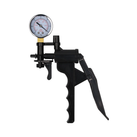 Pumped Elite Beginner Pump with PSI Gauge Clear