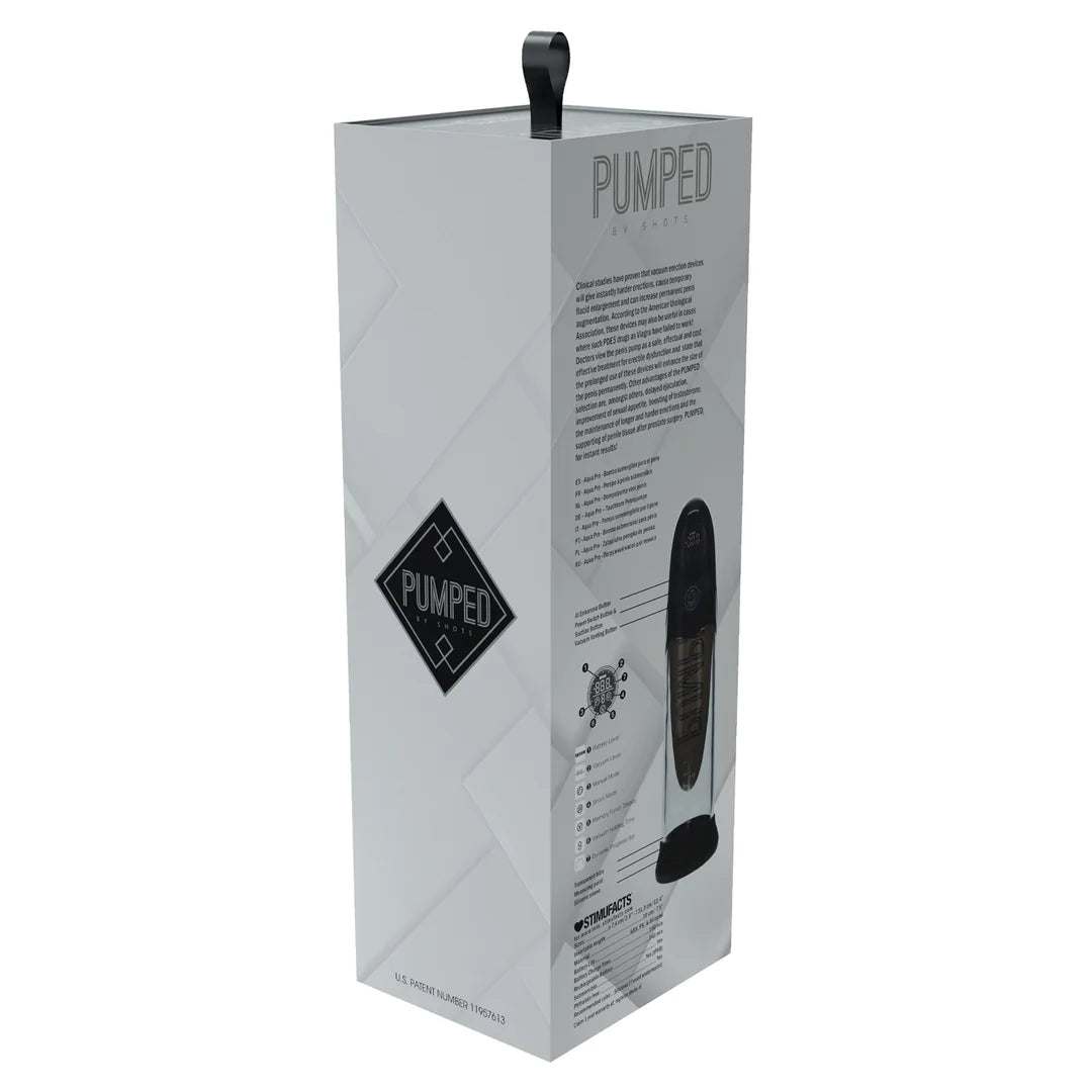Pumped Aqua Pro Submersible Automatic Cock Pump Black