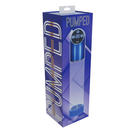 Pumped Automatic Waterproof Pump Metal Blue