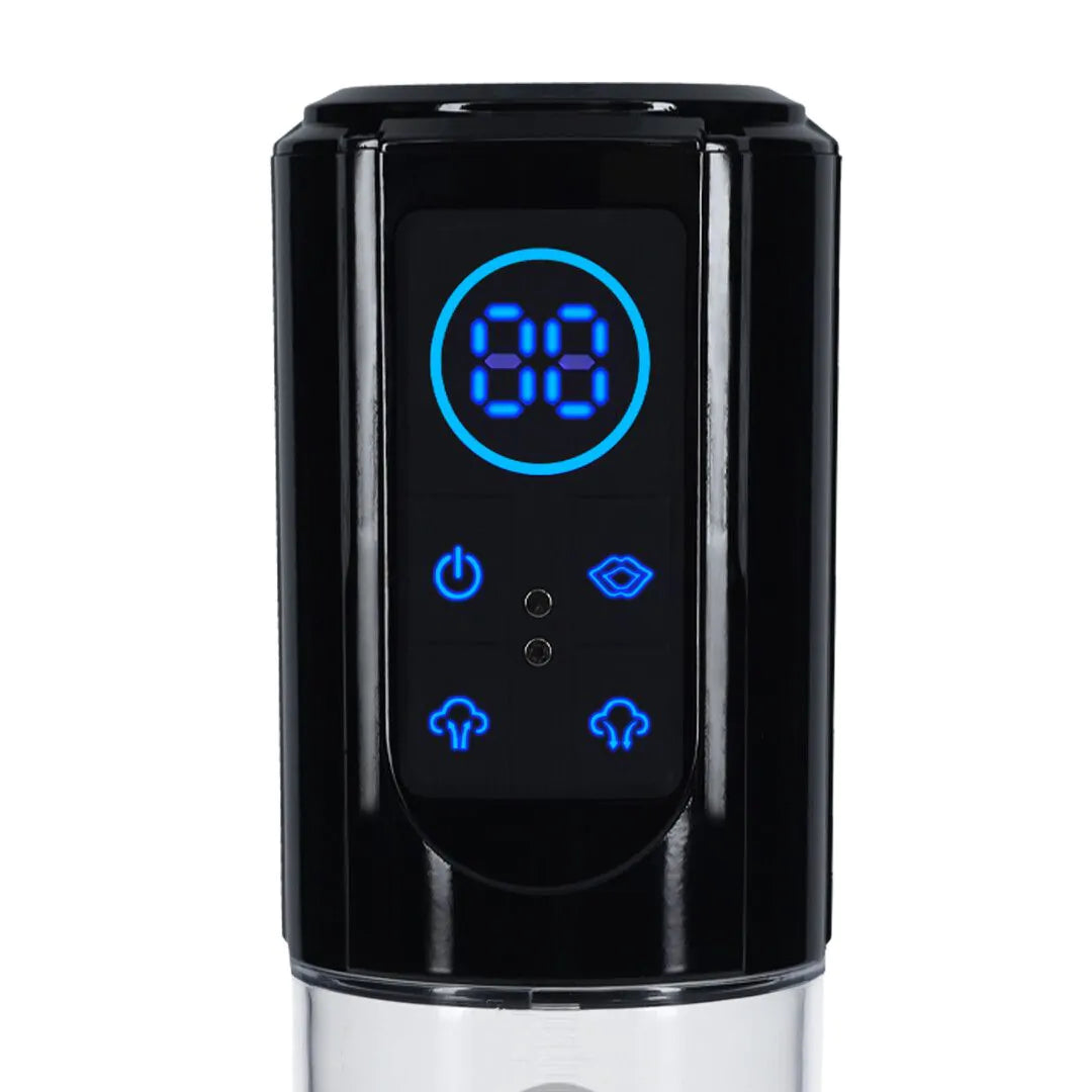 Pumped MegaLift Automatic Waterproof Penis Pump Black