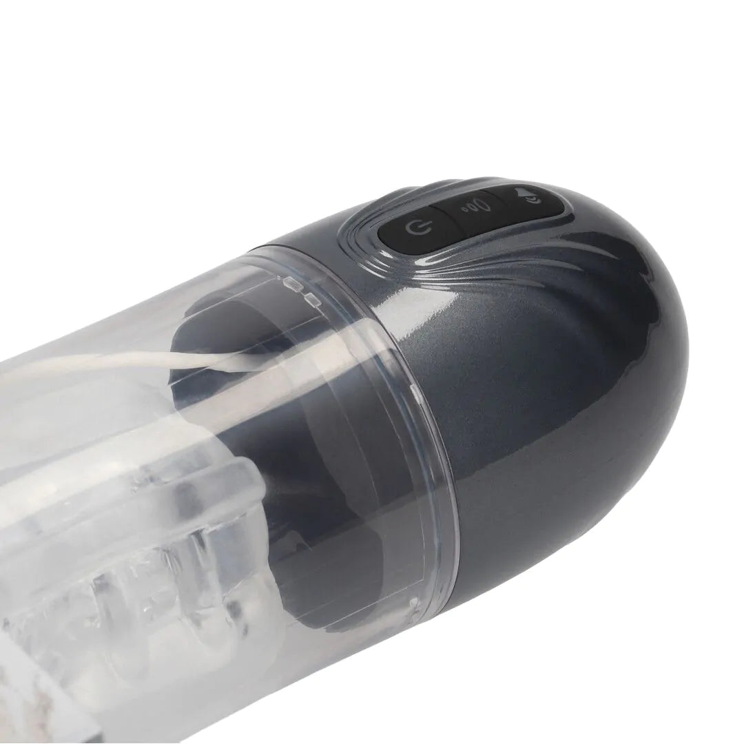 Pumped SonicPull Suction Vibration Masturbator Pump Multimedia Enhanced