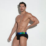Code 22 Pride Mesh Brief Black