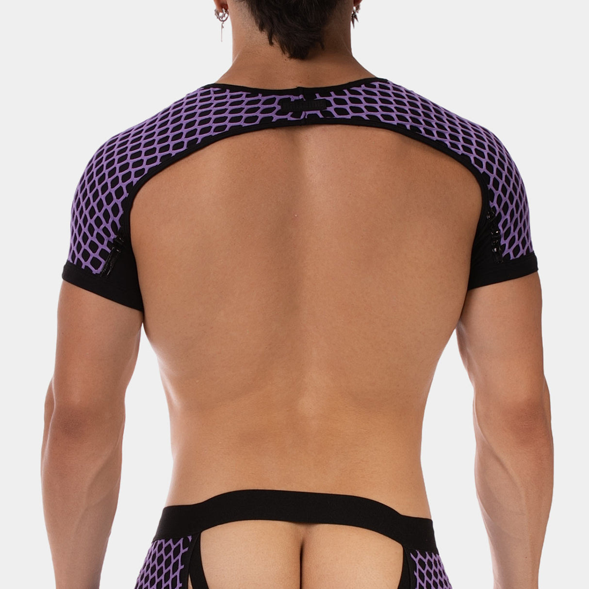 Barcode Berlin Shoulder Harness Ribo Purple Black