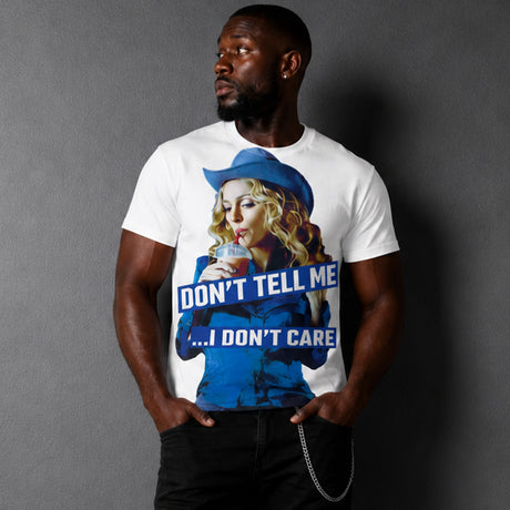 PWR T-Shirt MADONNA TELL ME White