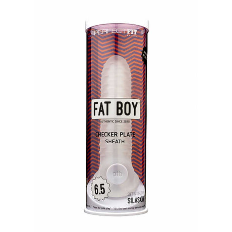 Perfect Fit Fat Boy Checker Plate Sheath 6.5 Inch
