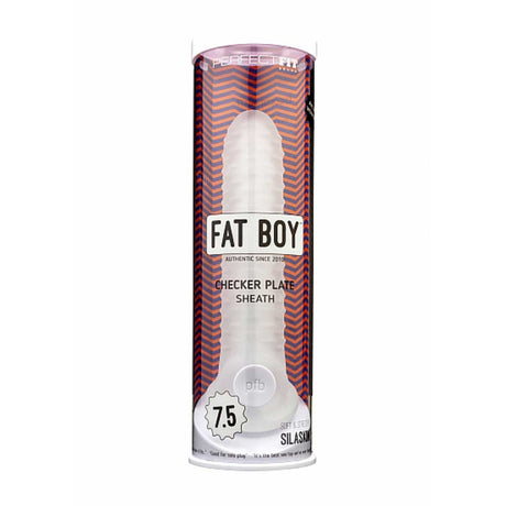Perfect Fit Fat Boy Checker Plate Sheath 7.5 Inch
