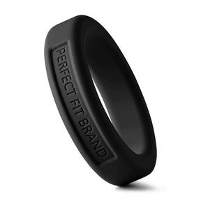 Perfect Fit Hefty Classic Cock Ring 1.4" Black
