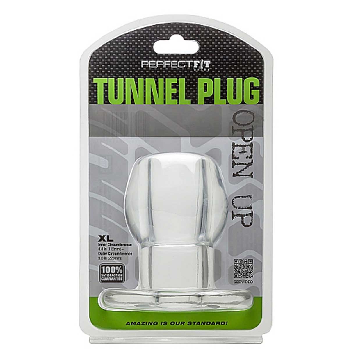 Perfect Fit Tunnel Plug XL Transparent
