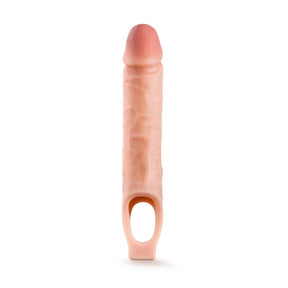 Performance 10 Inch Cock Sheath Penis Extender Flesh