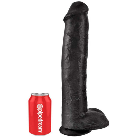 Pipedream King Cock 15 Inch with Balls Black
