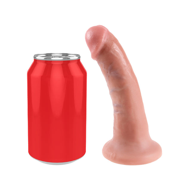 Pipedream King Cock 6 Inch Dildo Flesh