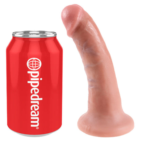 Pipedream King Cock 6 Inch Dildo Flesh