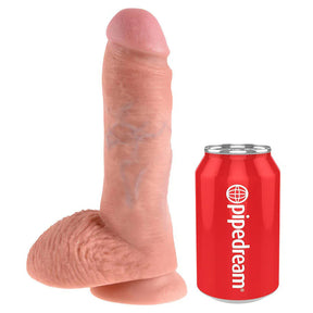 Pipedream King Cock 8 Inch Cock with Balls Flesh