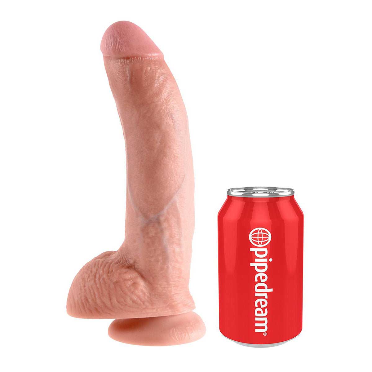 Pipedream King Cock 9 Inch Dildo with Balls Flesh
