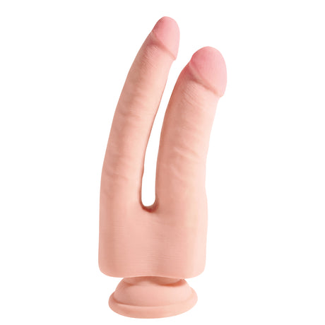 Pipedream King Cock PLUS 9.5 Inch Triple Density Double Penetrator Light
