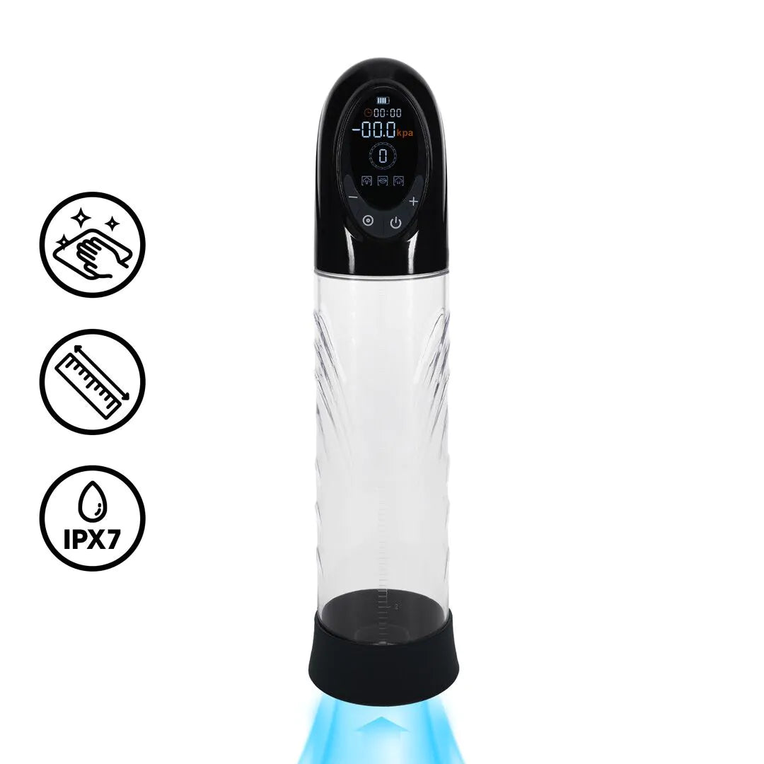 Pumped CyberPulse Automatic Waterproof Penis Pump Black