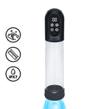 Pumped Engage Automatic Waterproof Penis Pump Masturbator Gun Metal