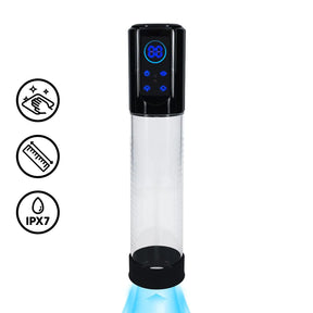 Pumped MegaLift Automatic Waterproof Penis Pump Black