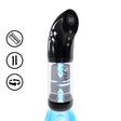 Pumped StrokeMate Suction Rotate and Thrust Masturbator Pump Black