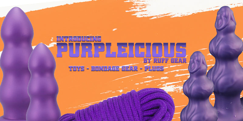 Purpleicious Sex Toys by ruffGEAR - www.fetchshop.co.uk