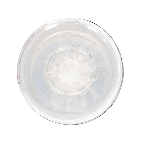 RealRock Crystal Clear Easy Rider Textured Masturbator Clear