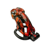 LOCK4D Creature Series Chastity Cage Red Large