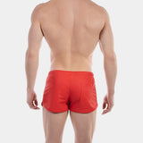 Barcode Berlin Short Byron Laboratory Red Black