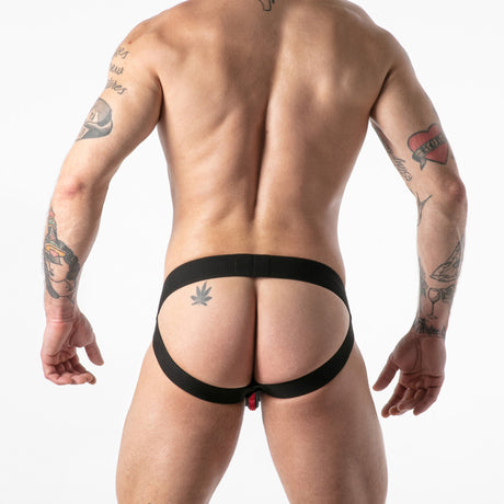 Locker Gear Full Access Military Jockstrap Red