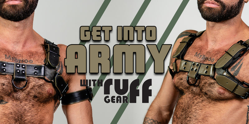 ruffGEAR ARMY LEATHER GEAR