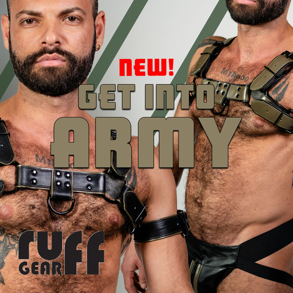 ruff gear Army Leather Collection