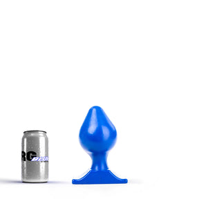 RG Blue Fuller Butt Plug 6.5 Inch Blue