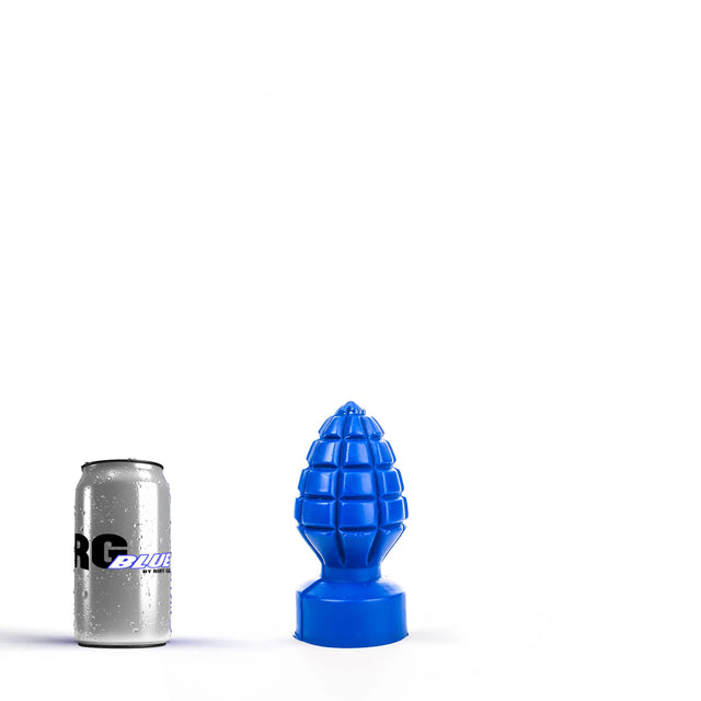 RG Blue Grenade Butt Plug 5.5 Inch Blue