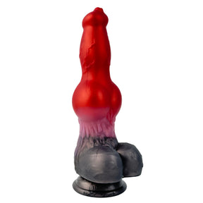 RG Fantasy Dog Knot Dildo 9.5 Inch Claret