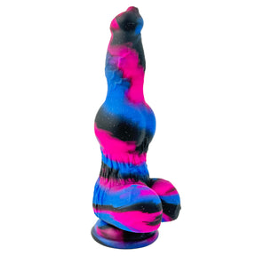 RG Fantasy Dog Knot Dildo 9.5 Inch Rose