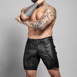 ROK Biker + Eco Long Zipper Short Black