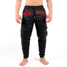 ROK Industrial Cargo Pants Black Red