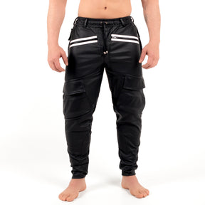 ROK Industrial Cargo Pants Black White