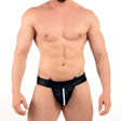 ROK Industrial Jockstrap Black White